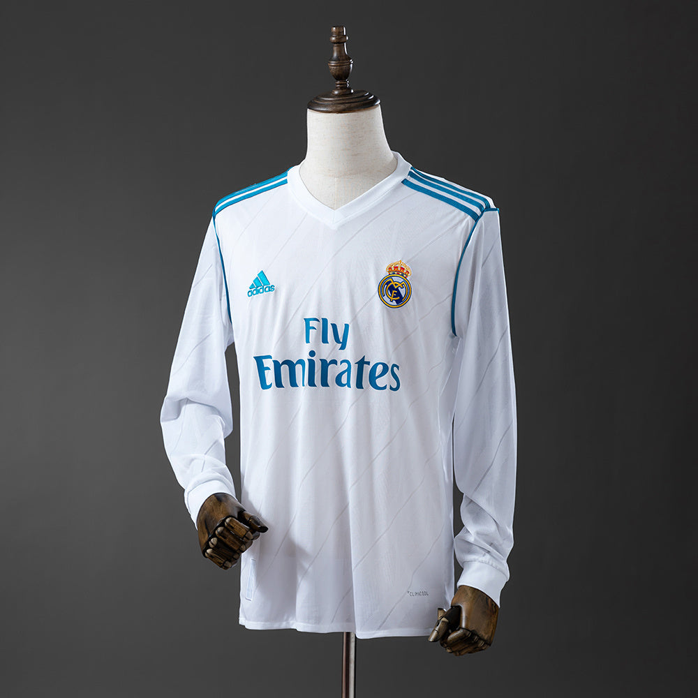 Real Madrid Retrô Home (Manga Longa) - 2017/18