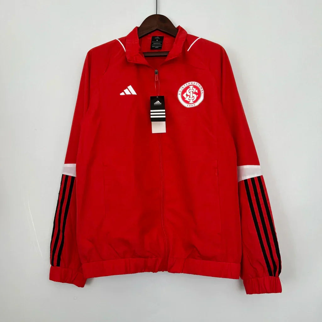 Corta-vento Internacional Adidas - Vermelho