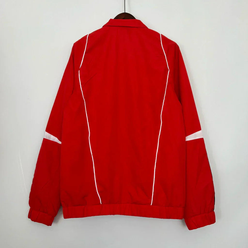 Corta-vento Internacional Adidas - Vermelho