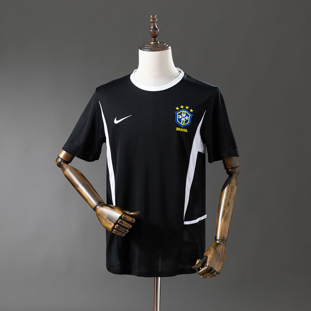 Brasil Retrô goleiro black 2002