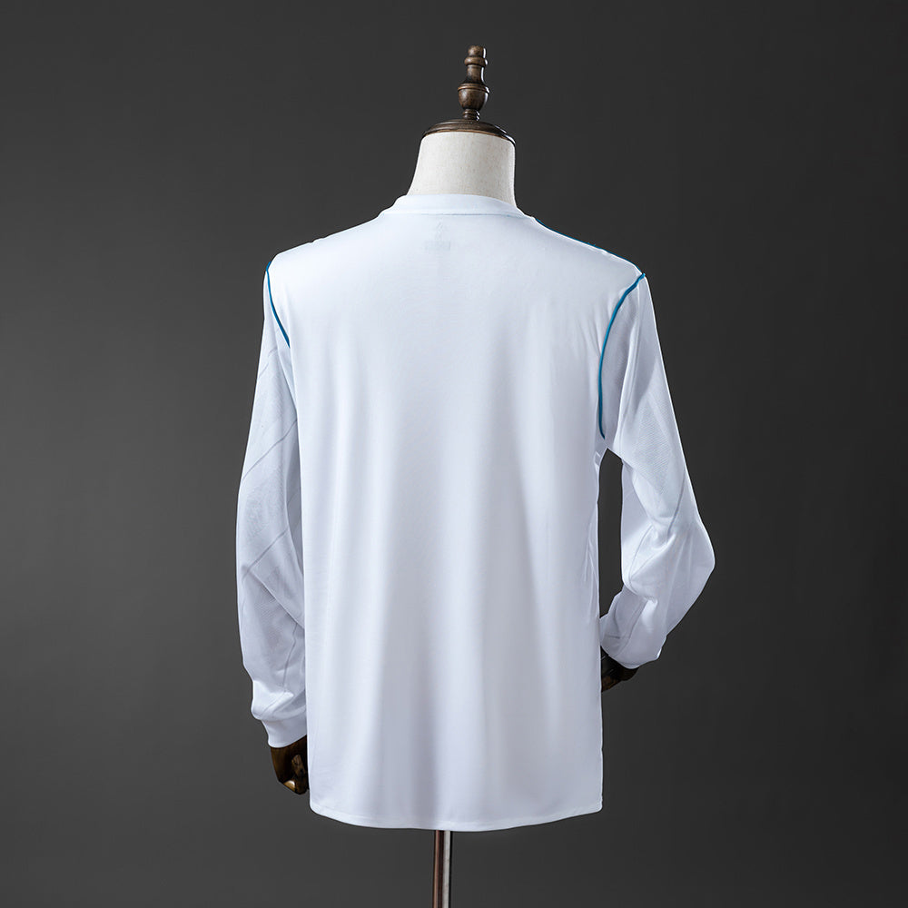 Real Madrid Retrô Home (Manga Longa) - 2017/18