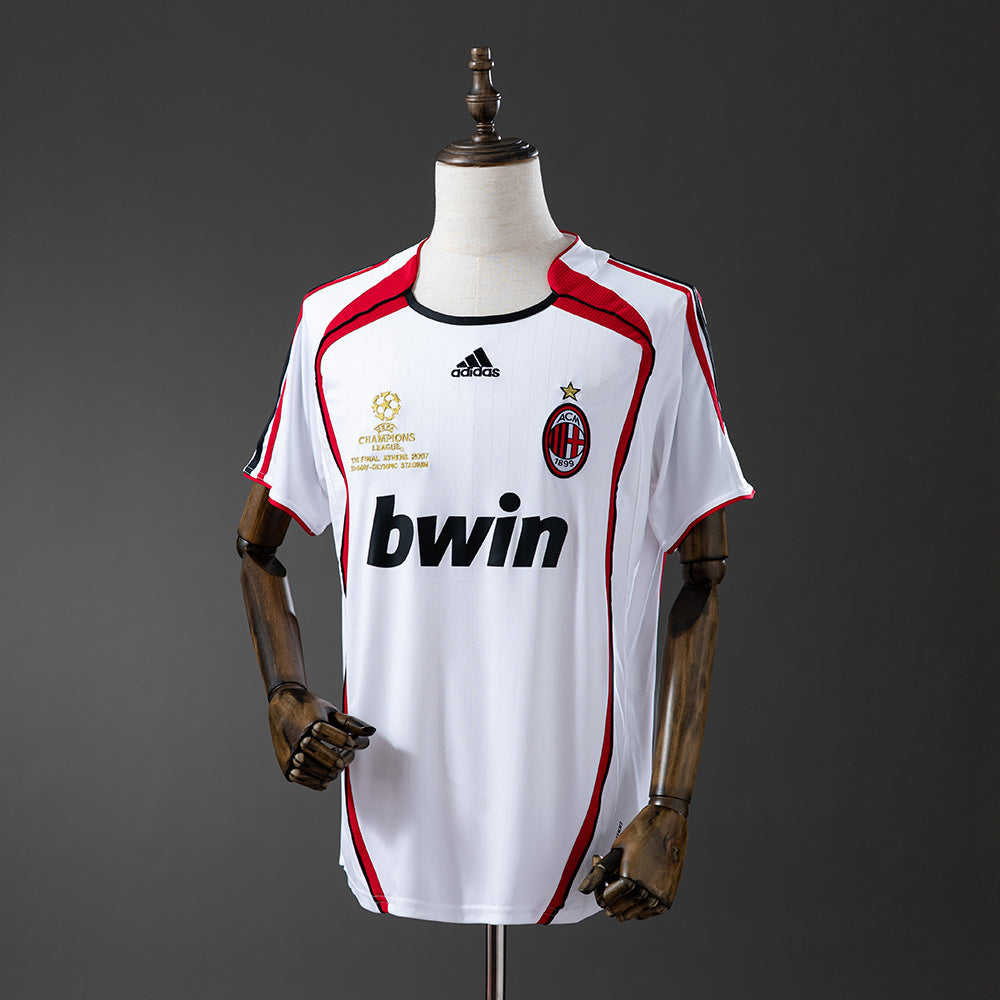 AC Milan Versão Champions League Retrô Away - 2006/07