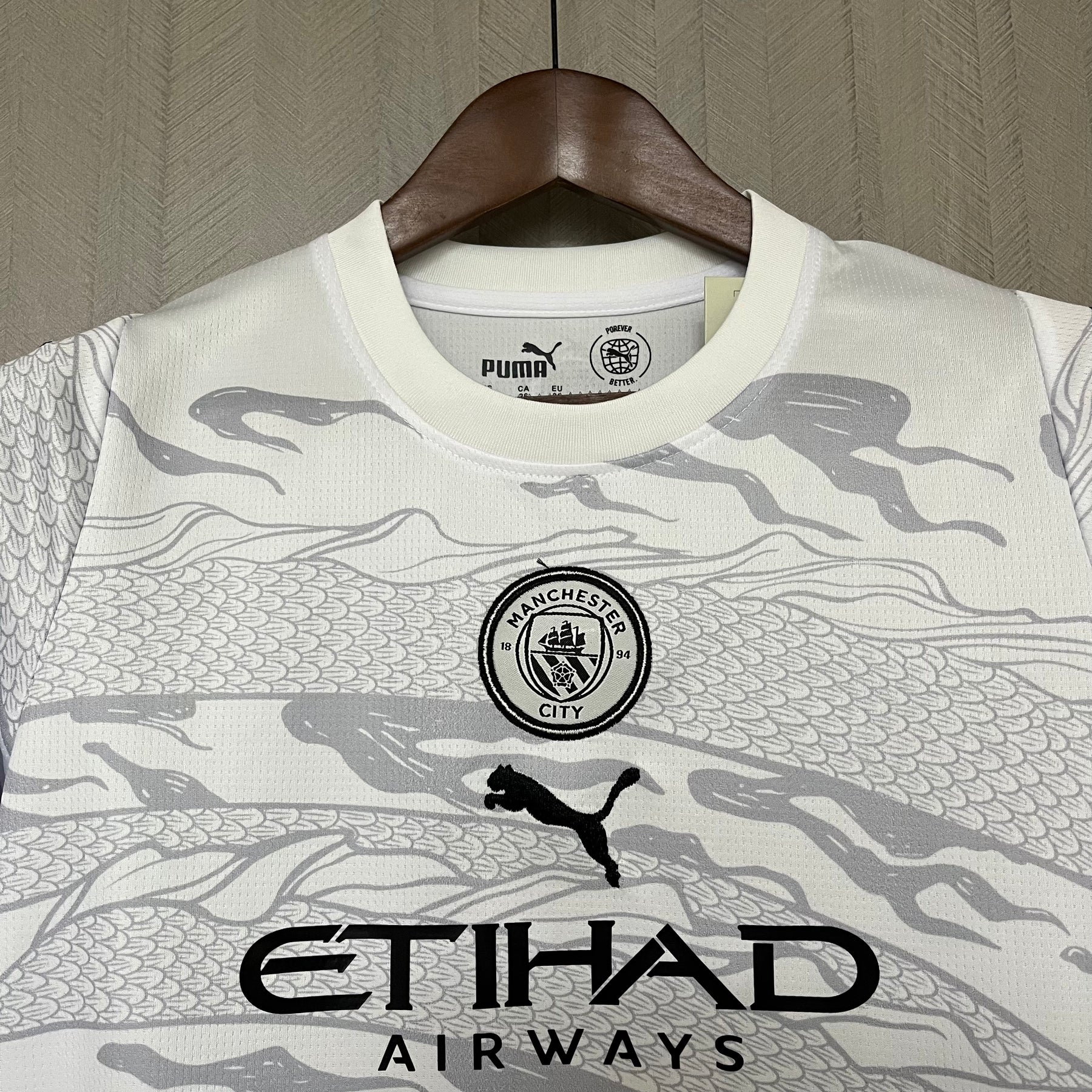 Manchester City edição especial off-white 24/25 - Kit Infantil