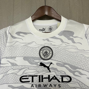 Manchester City edição especial off-white 24/25 - Kit Infantil