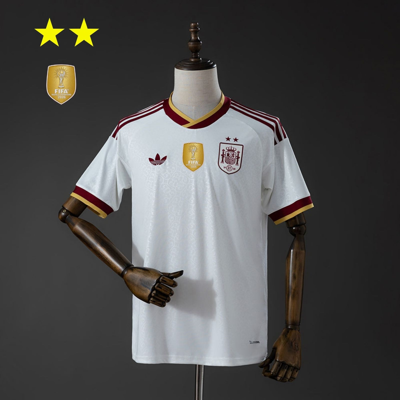 Espanha Away 2026 Champions - Versão Torcedor