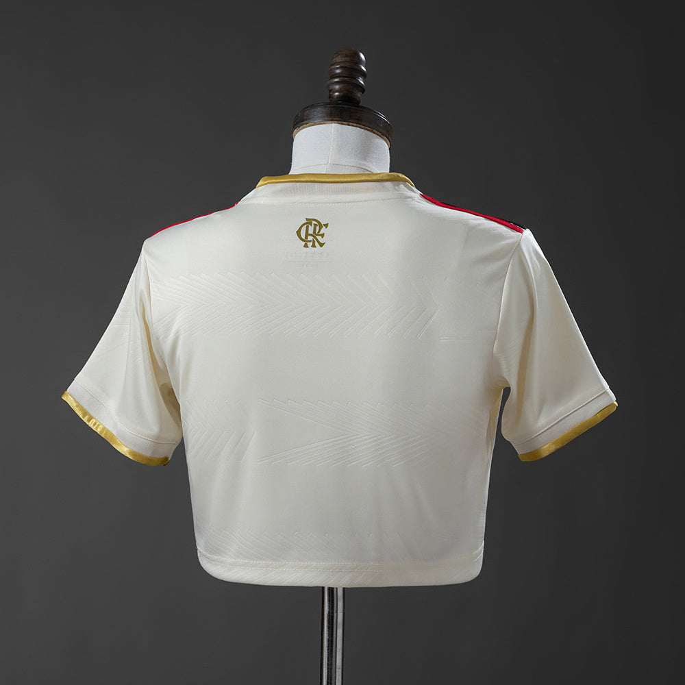 Flamengo cropped third 2025/26 - Versão Feminina