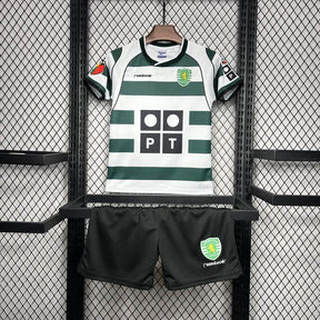 Sporting Lisboa Retrô 2001/03 - Kit Infantil
