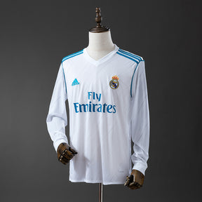Real Madrid Retrô Home (Manga Longa) - 2017/18