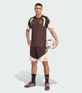 Flamengo kit de treino adulto marrom (masculino) - 2026/27