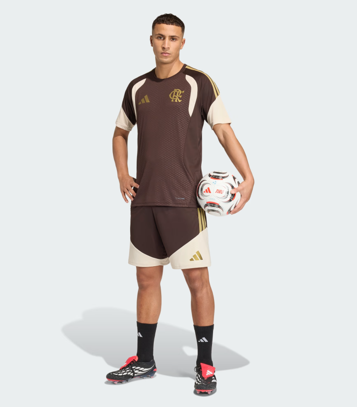 Flamengo kit de treino adulto marrom (masculino) - 2026/27
