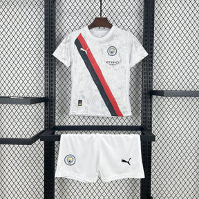 Manchester City away 2025/26 - Kit Infantil