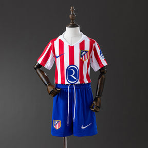 Atlético de Madrid home 25/26 - Kit Infantil
