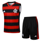 Flamengo kit adulto rubro negro (masculino) - 2025