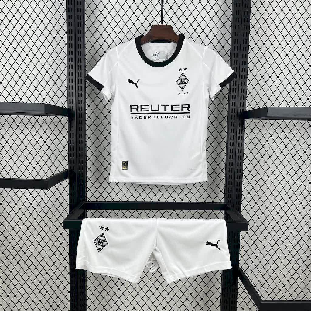 Borussia Mönchengladbach home 25/26 - Kit Infantil