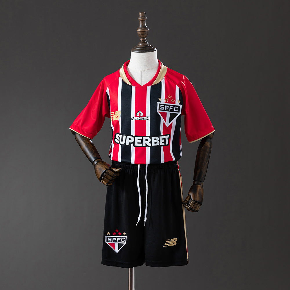 São Paulo away 2025/26 - Kit Infantil