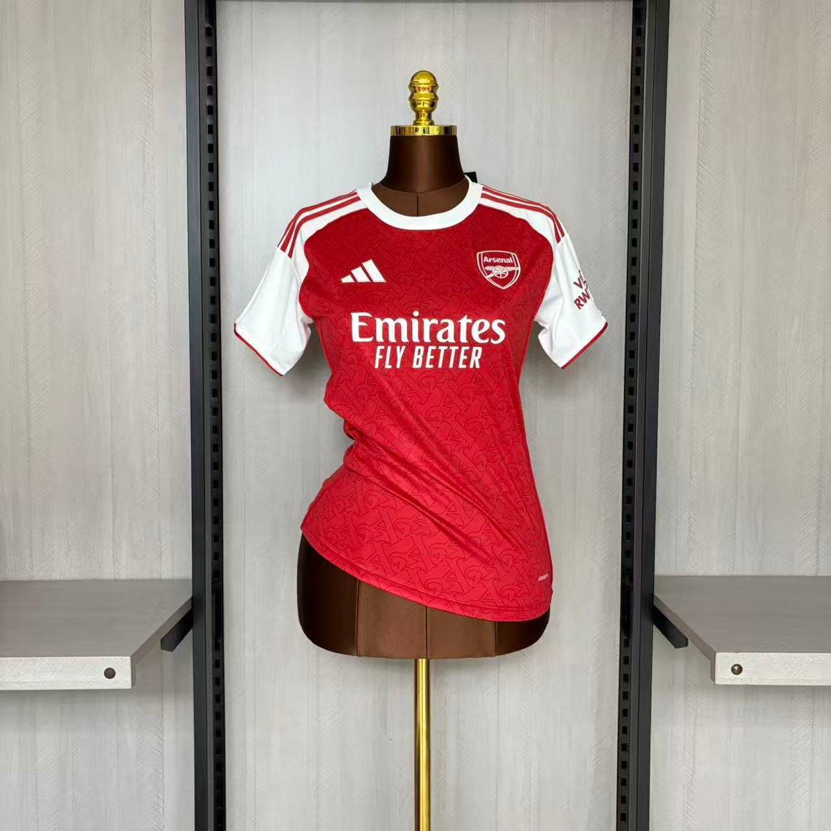 Arsenal Home 2025/26 - Versão Feminina
