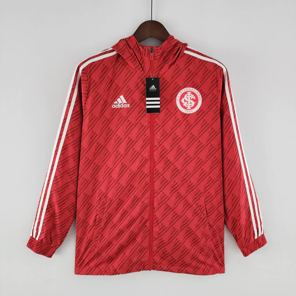 Corta-vento Internacional Adidas - Vermelho
