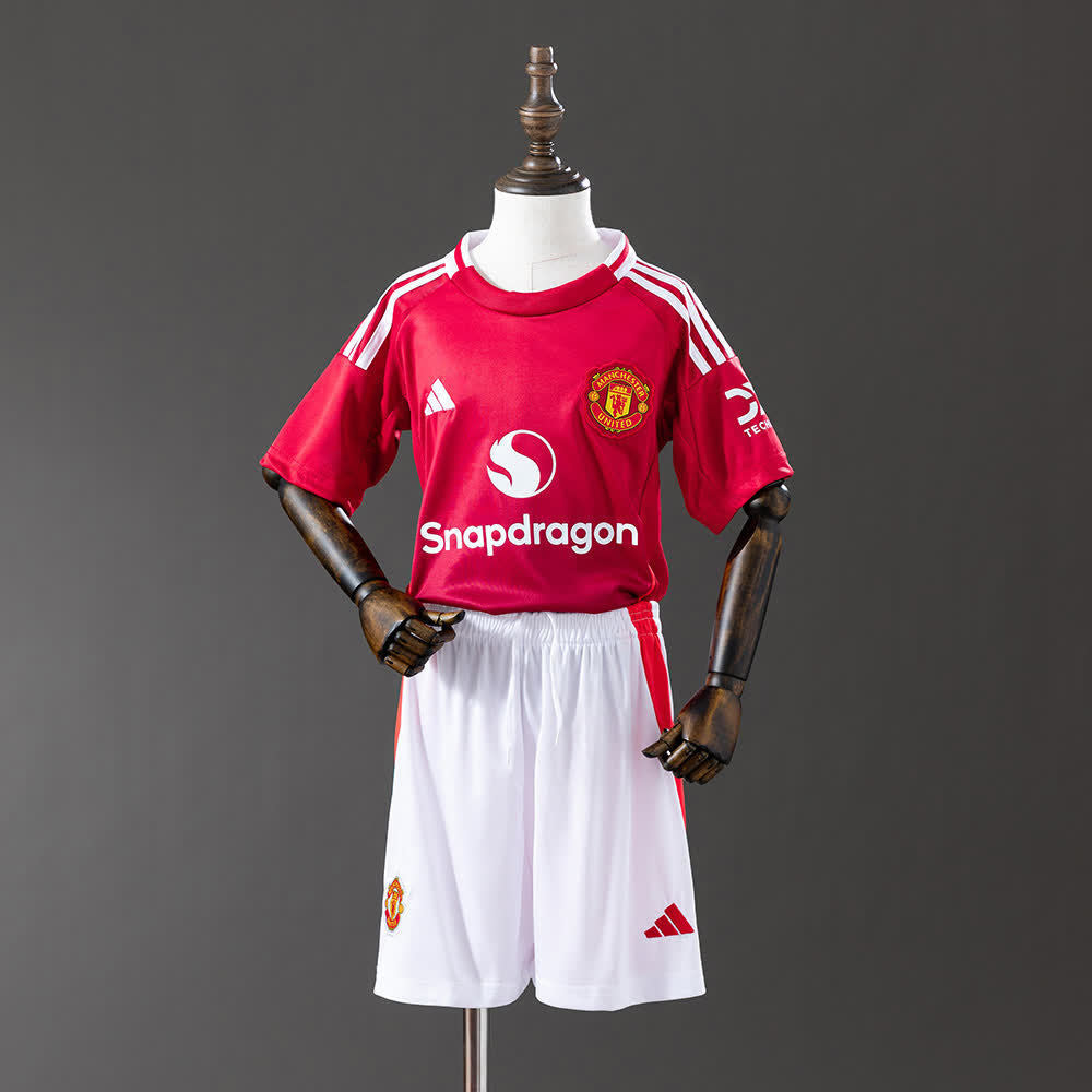Manchester United home 25/26- Kit Infantil