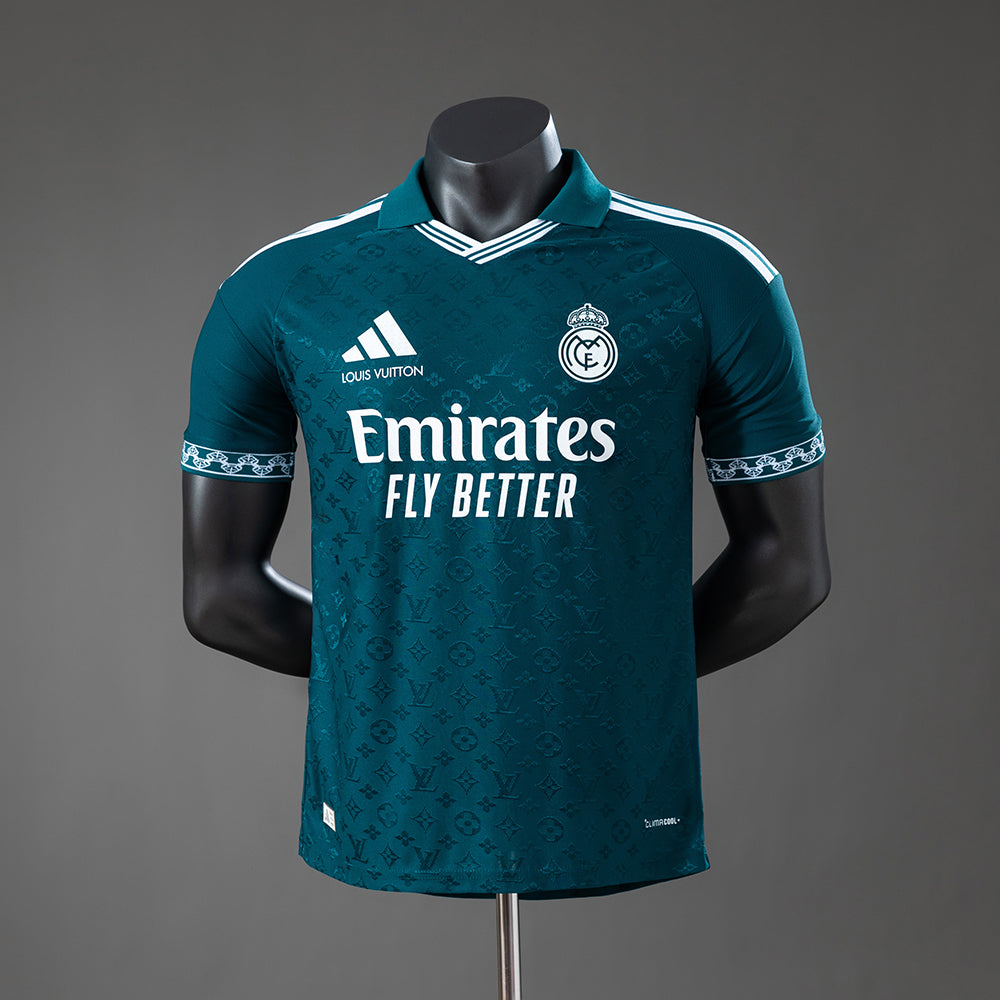 Real Madrid Edição Especial Louis Vuitton Dark Green 2026/27 - Versão jogador