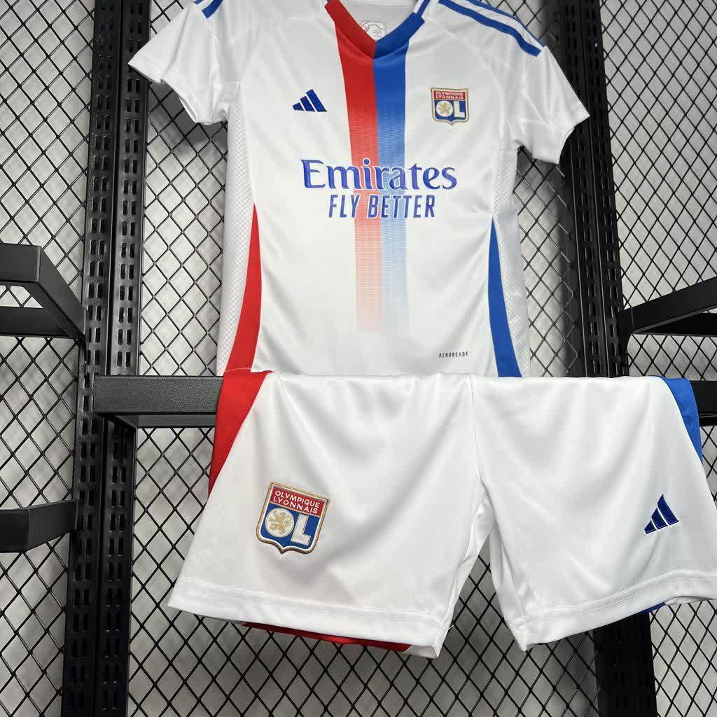 Olympique Lyonnais home 2024/25 - Kit Infantil