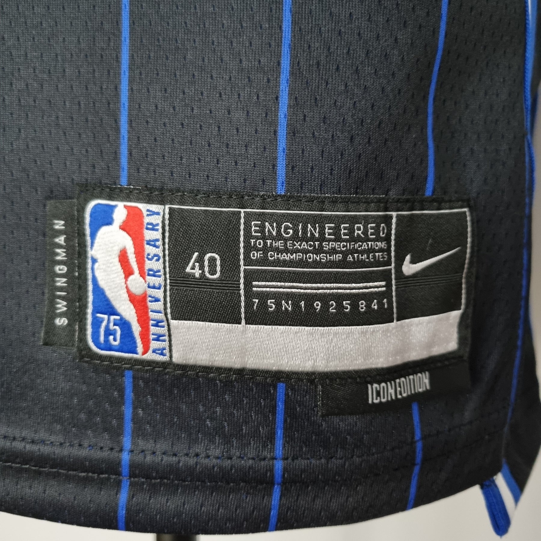 Camisa NBA Orlando Magic #20 Fultz - 75° Aniversário Black