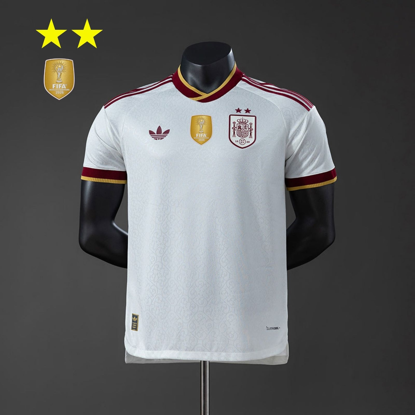 Espanha Away 2026 Champions - Versão Jogador
