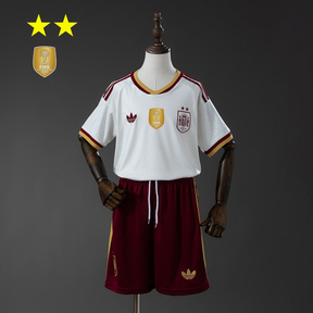 Espanha Away 2026 Champions - Kit Infantil