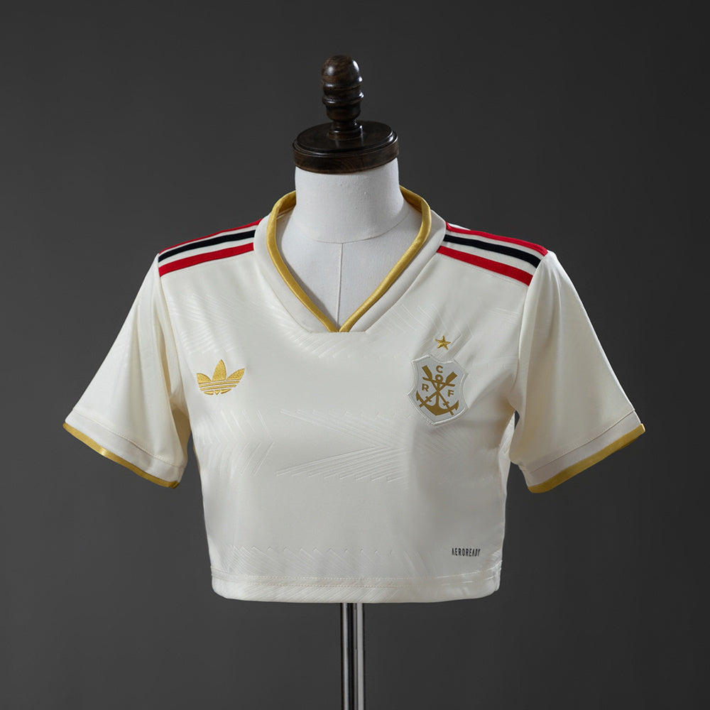 Flamengo cropped third 2025/26 - Versão Feminina