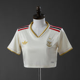 Flamengo cropped third 2025/26 - Versão Feminina