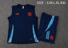 Flamengo kit de treino adulto azul escuro (masculino) - 2025