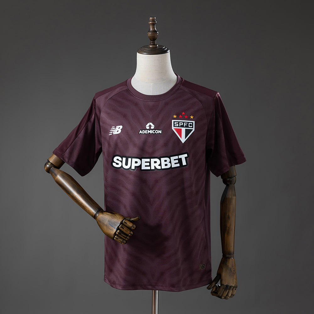São Paulo Goleiro Bordô escuro 2026/27 - Versão Torcedor