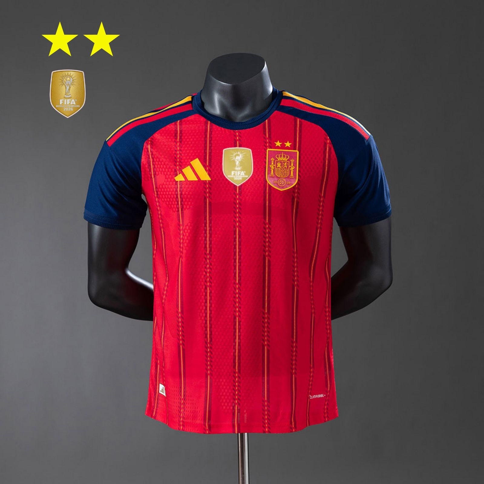 Espanha Home 2026 Champions - Versão Jogador