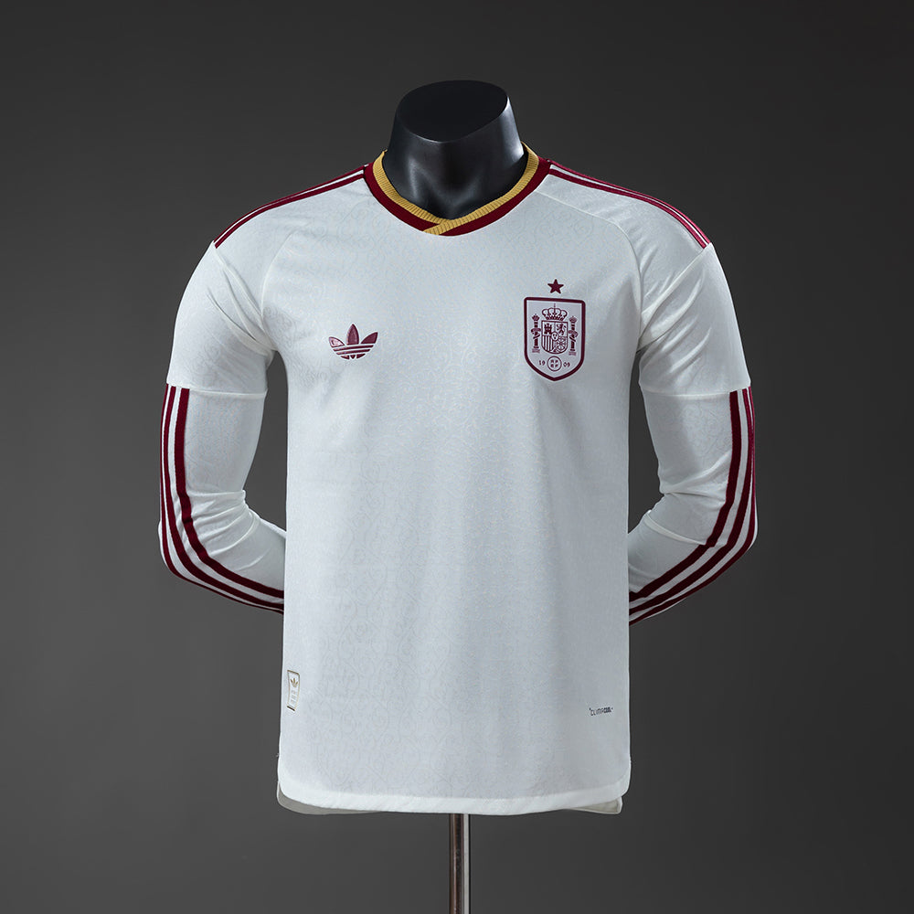 Espanha away 2026 - Versão Jogador (Manga Longa)