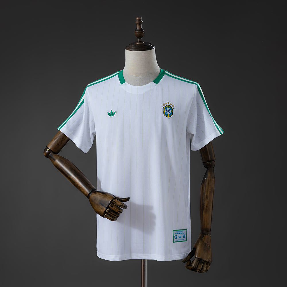 Brasil Terrace Icons Branca 2026/27 - Versão Torcedor