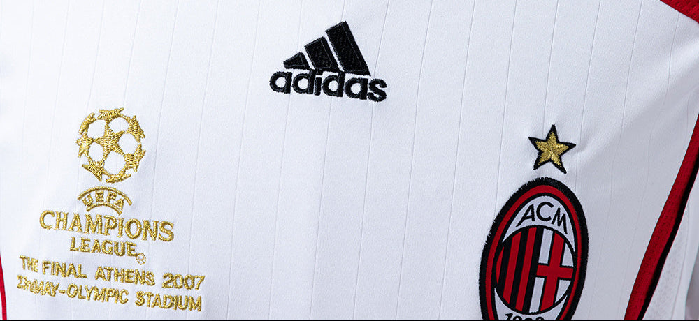 AC Milan Versão Champions League Retrô Away - 2006/07