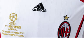 AC Milan Versão Champions League Retrô Away - 2006/07
