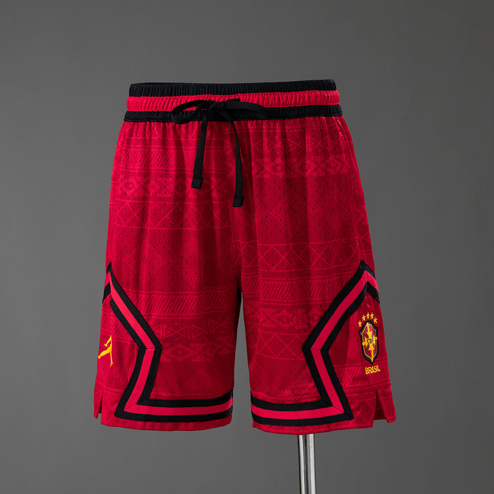 Calção de Basquete Brasil 2026 Vermelho (masculino) - 2026/27