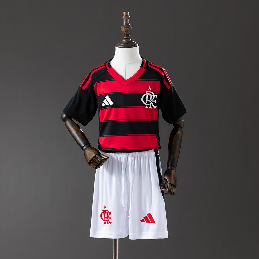 Flamengo home 25/26 - Kit Infantil