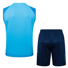 Flamengo kit de treino adulto azul (masculino) - 2025