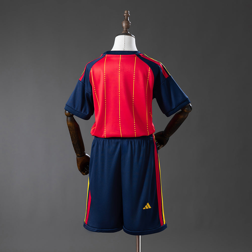 Espanha Home 2026 Champions - Kit Infantil