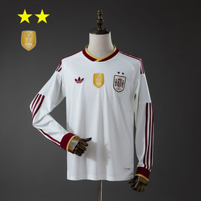 Espanha Away 2026/27 Champions - Versão Torcedor (Manga Longa)