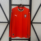 Portugal Home 2025/26 - Versão Torcedor (Manga Longa)