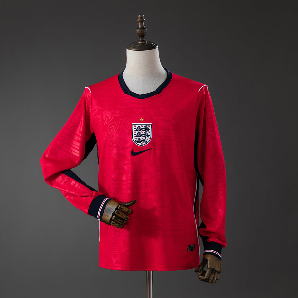 Inglaterra Away 2026/27 - Versão Torcedor (Manga Longa)