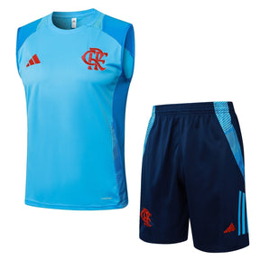 Flamengo kit de treino adulto azul (masculino) - 2025