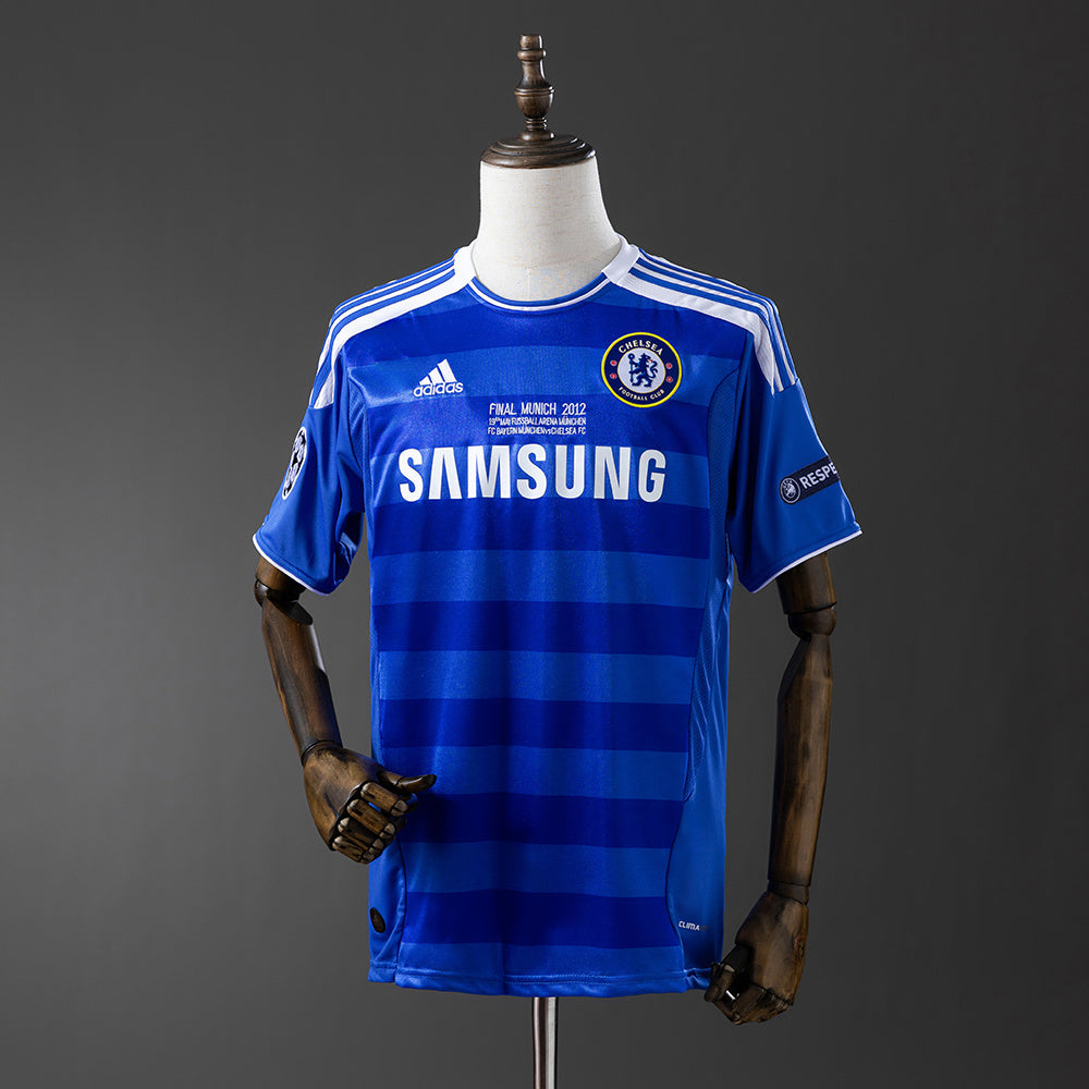 Chelsea Versão Champions League Retrô Home - 2011/12