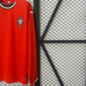 Portugal Home 2025/26 - Versão Torcedor (Manga Longa)