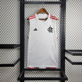 Flamengo kit de treino adulto branco (masculino) - 2024