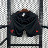 Flamengo Short adulto preto (masculino) - 2025