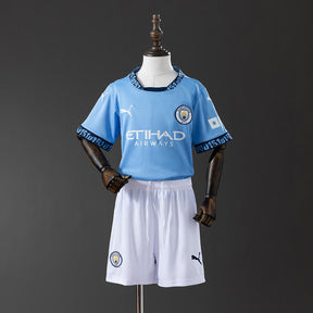 Manchester City home 24/25 - Kit Infantil