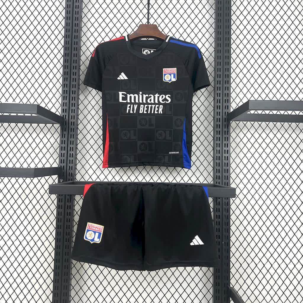 Olympique Lyonnais away 2024/25 - Kit Infantil